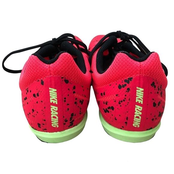 NIKE Zoom Rival Track Spikes Red Orbit Black Lime Blast Size 9 main image 7